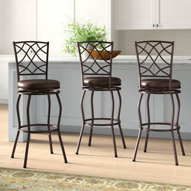 Wrought iron 2025 counter height stools